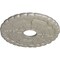 Ekena Millwork Kendall Train Station Medallion (Canopies up to 3 7/8"), 18 1/2"OD x 3 7/8"ID x 1"P, Pearl White CM18KDPWS - alternate 2